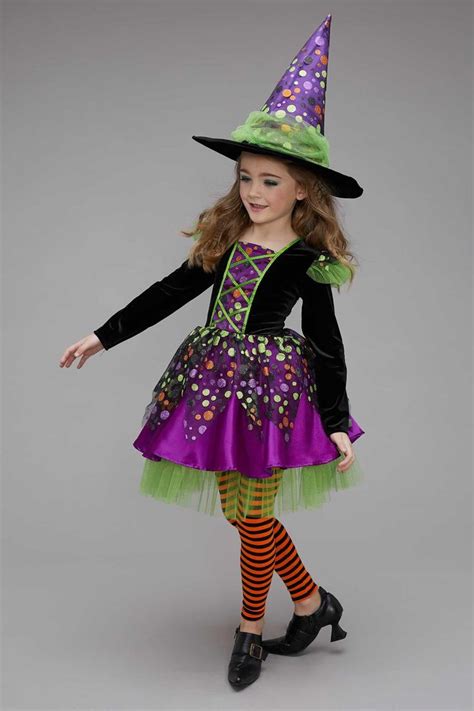 Child gothic witch attire